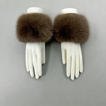 Unisex műszőrme csuklómelegítők, melegek télen/ősszel, koreai stílus