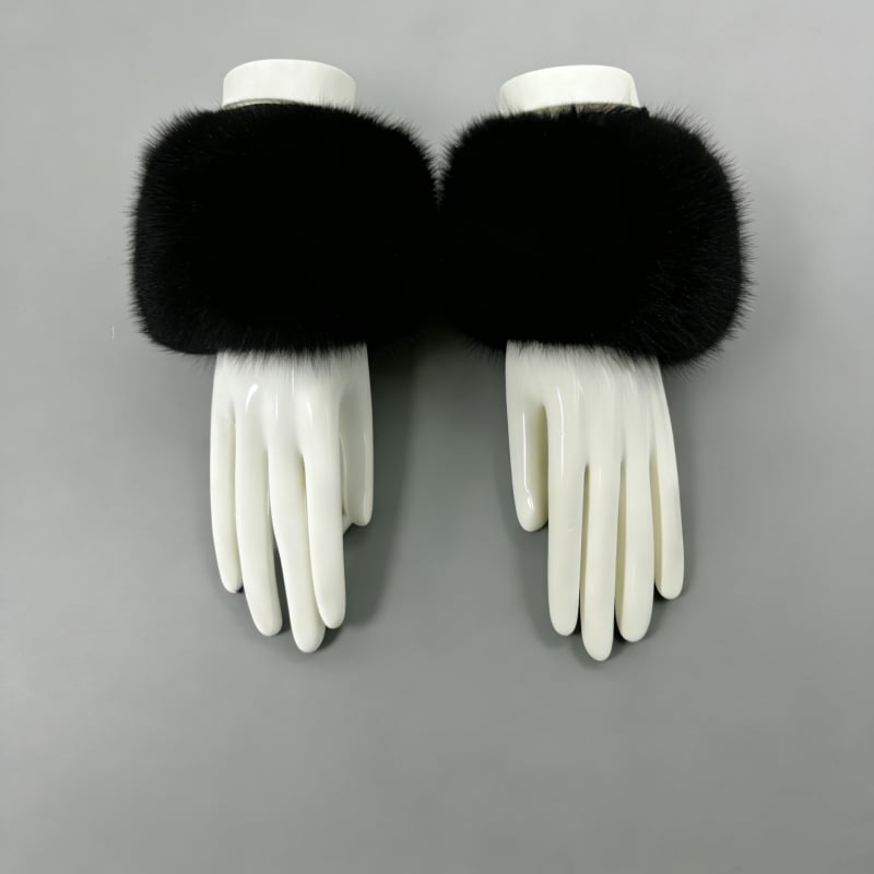 Unisex műszőrme csuklómelegítők, melegek télen/ősszel, koreai stílus