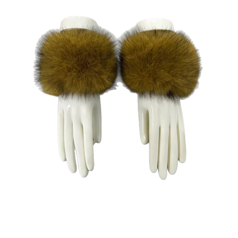 Unisex műszőrme csuklómelegítők, melegek télen/ősszel, koreai stílus