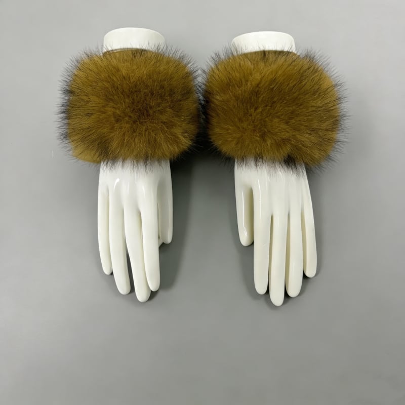 Unisex műszőrme csuklómelegítők, melegek télen/ősszel, koreai stílus