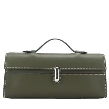 PU kožna clutch torba, gradski minimalistički stil, horizontalni kvadratni oblik, zaključavanje na bravu, laminirani unutarnji pretinac sa zipom