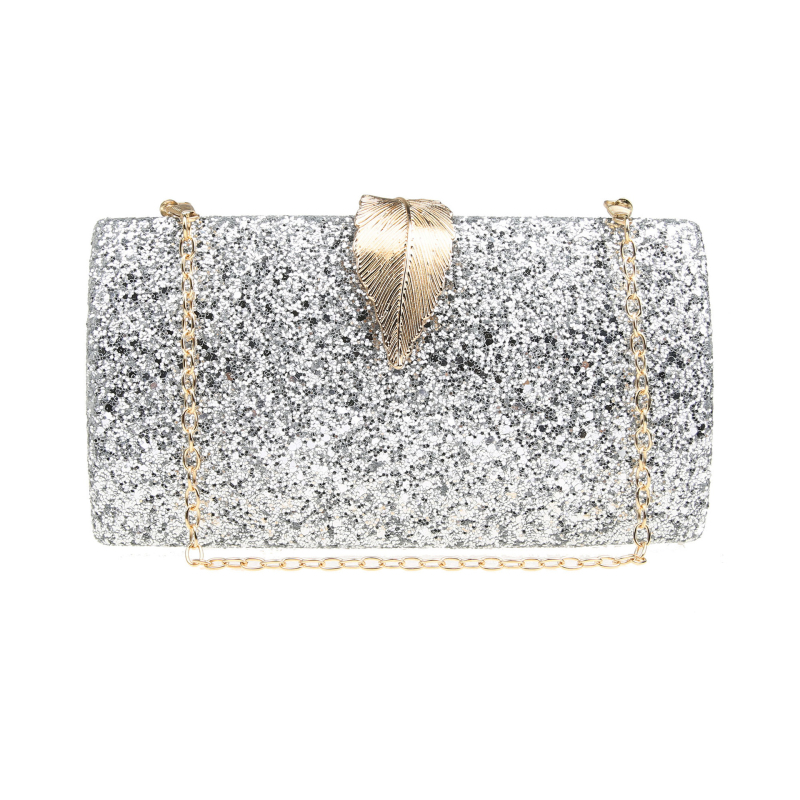 Večernja clutch torba – Sintetička koža, Mali kvadratni oblik, Vodoravni kvadrat, Otvaranje poklopcem, Džep za mobitel