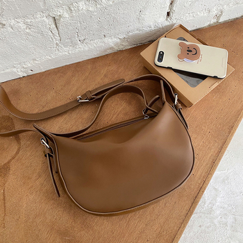 Saddle bag od PU materijala, gradski stil, zatvarač, DGOOSE