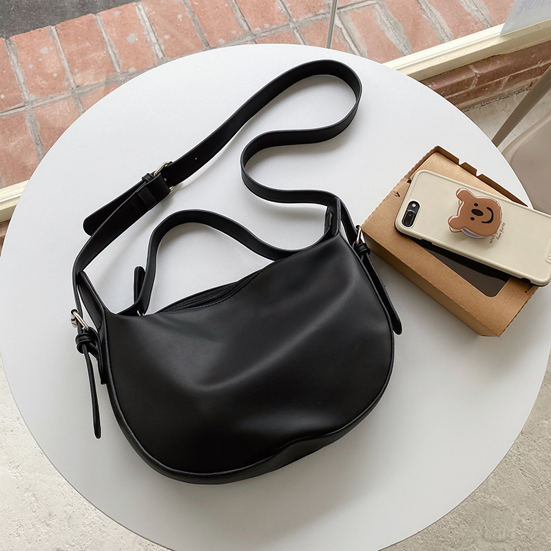 Saddle bag od PU materijala, gradski stil, zatvarač, DGOOSE
