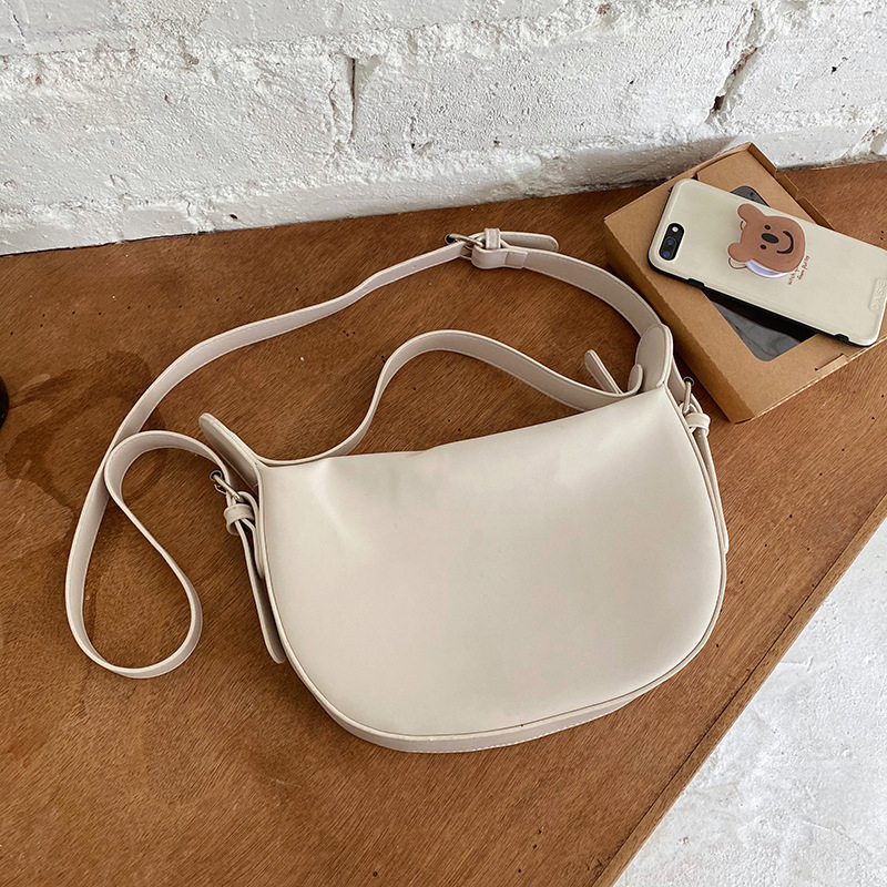 Saddle bag od PU materijala, gradski stil, zatvarač, DGOOSE