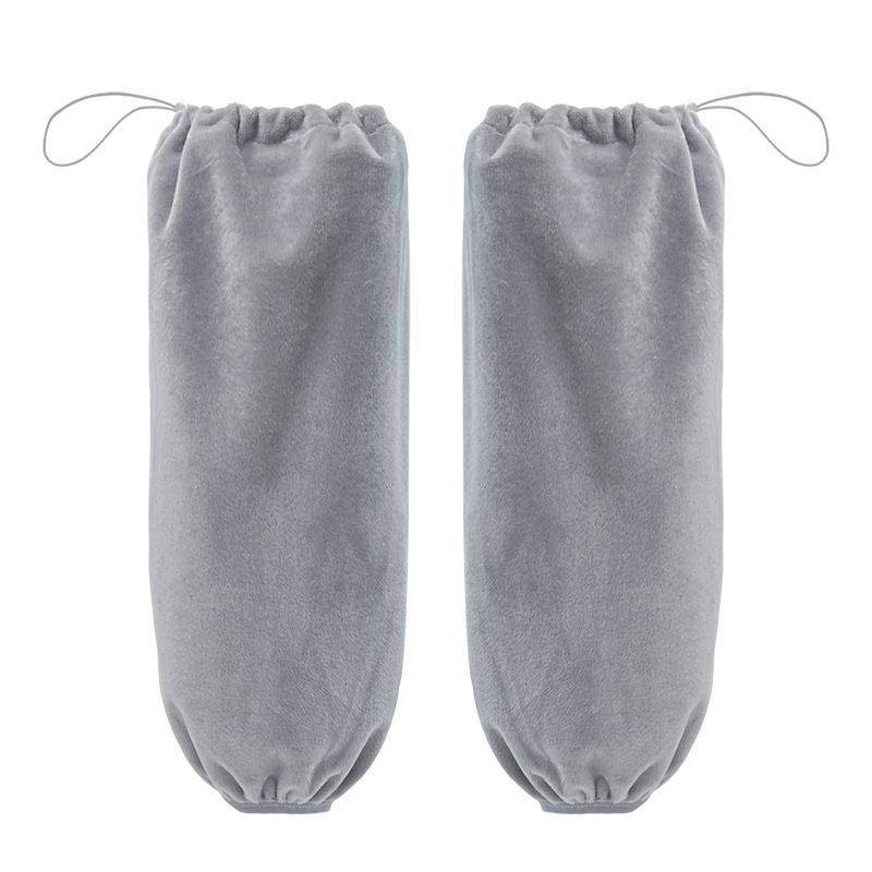 Unisex plišane navlake za rukave, podesive poliesterske navlake, jednobojne, zima/proljeće/jesen, jednostavan stil