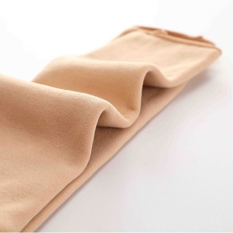 Unisex čarape za zimu s podijeljenim prstima, fleece unutra, debele i tople, srednje duljine, od poliestera