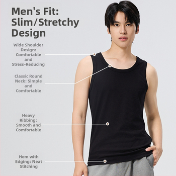 Безръкав потник с рибена плетка — Modal-вискоза смес (90–95%), дебел плат 251–300 г/м², кръгло деколте (Пролет 2025)