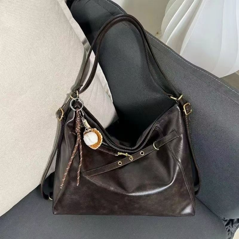 Ženska tote torba velikog kapaciteta, PU koža, gradski minimalistički stil, vodoravni kvadratni oblik, unutarnja organizacija s džepom na zip i džepom za telefon, podstava od poliester, dvije naramenice