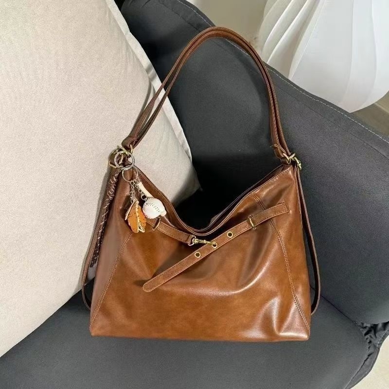 Ženska tote torba velikog kapaciteta, PU koža, gradski minimalistički stil, vodoravni kvadratni oblik, unutarnja organizacija s džepom na zip i džepom za telefon, podstava od poliester, dvije naramenice
