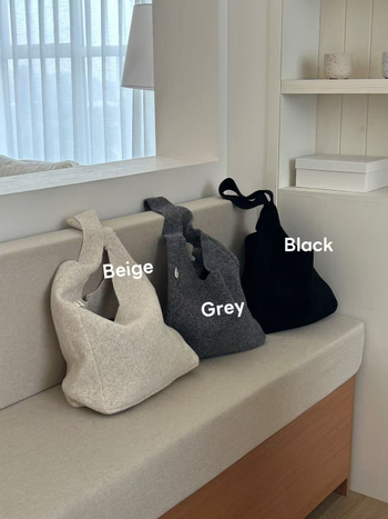Tote torba, pleteni materijal, street-trend stil, horizontalni kvadratni oblik, podstava od poliestera