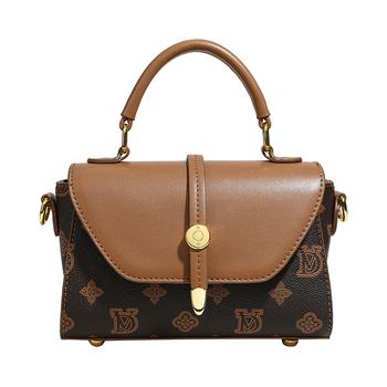 PU crossbody torba, horizontalni kvadratni oblik, magnetsko zatvaranje, unutarnji džep sa zipom i džep za mobitel, podstava od poliestera, brenda Challen/Caining