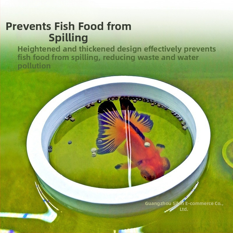 Kŕmovací kruh do akvária s plávajúcim kŕmnym zariadením, proti driftu (Materiál: Iné; Značka: Sheng bangrong; Určené pre: Akvárium; Import: Nie; Balenie: Iné)