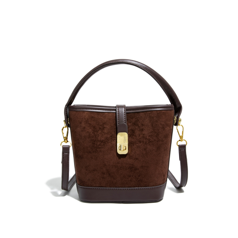 Ženska bucket crossbody torba, mala veličina, zatvaranje na zip, podstava poliester, forma bucket, jedna naramenica