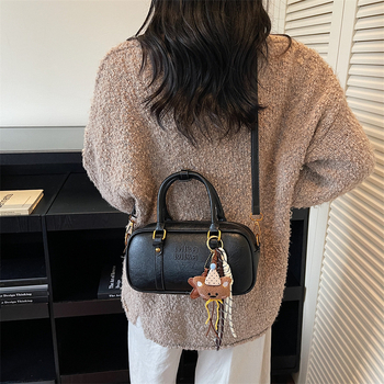 Ženska Bowling torba, jesen/zima retro stil, torba preko ramena i crossbody, model 2025