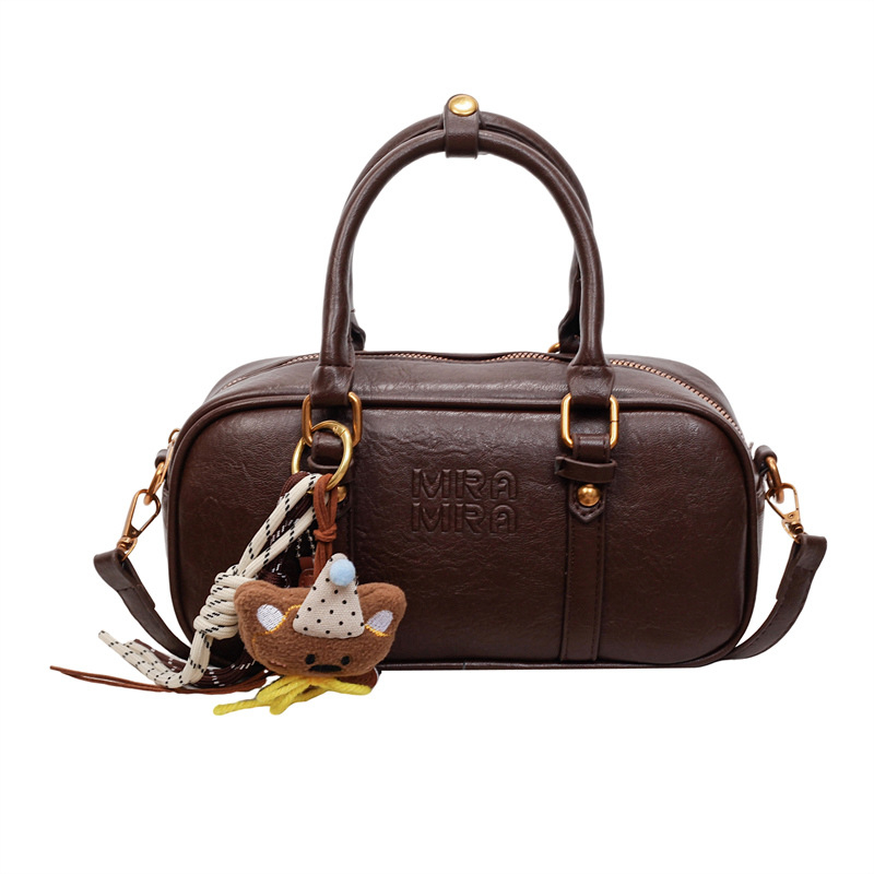 Ženska Bowling torba, jesen/zima retro stil, torba preko ramena i crossbody, model 2025