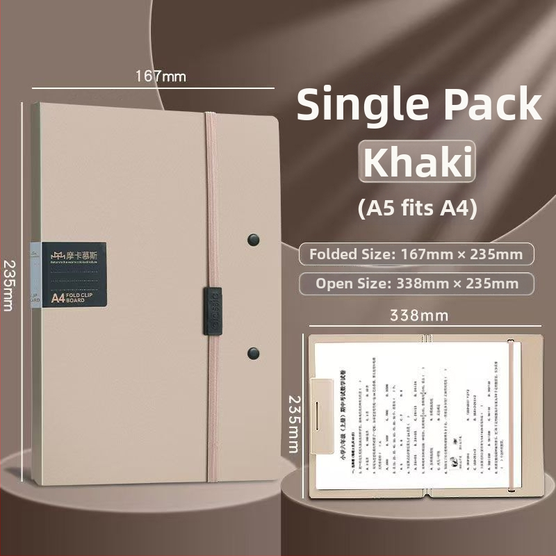 Műanyagból készült, egy klipezzel ellátott dokumentumtartó, függőleges elrendezésű, hátsó szélesség kb. 167 mm