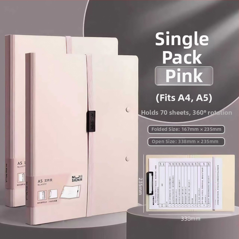 Műanyagból készült, egy klipezzel ellátott dokumentumtartó, függőleges elrendezésű, hátsó szélesség kb. 167 mm