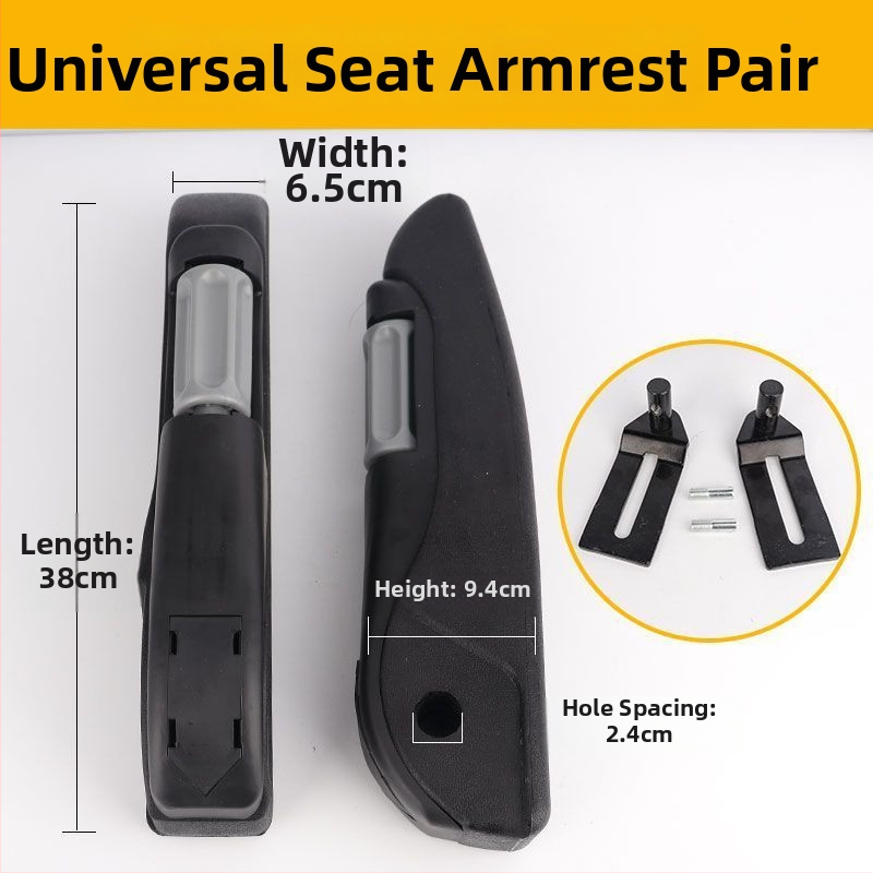 Sada držiaka opierky sedadla kabíny bagra, obsahuje kryt sedadla a rukávy opierky, kompatibilné s Komatsu a SANY