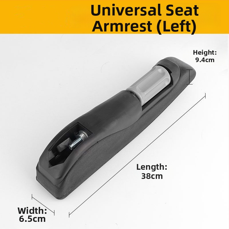 Комплект за седалка на багер: скоба за подлакътник в кабината с калъф за седалка и ръкавици за подлакътник, съвместим с Komatsu и SANY