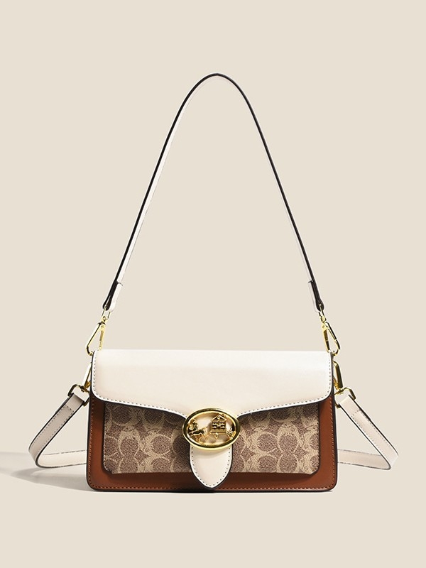 Torba preko ramena – Europski retro PU, jesen 2025, magnetska kopča, džep za telefon i dokumente