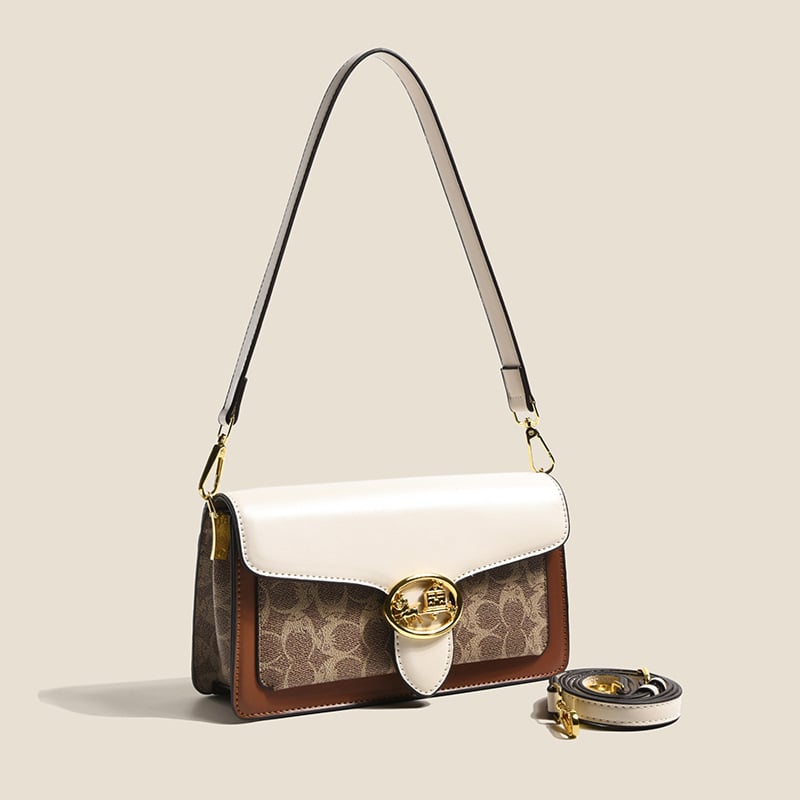 Torba preko ramena – Europski retro PU, jesen 2025, magnetska kopča, džep za telefon i dokumente