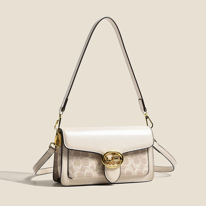 Torba preko ramena – Europski retro PU, jesen 2025, magnetska kopča, džep za telefon i dokumente