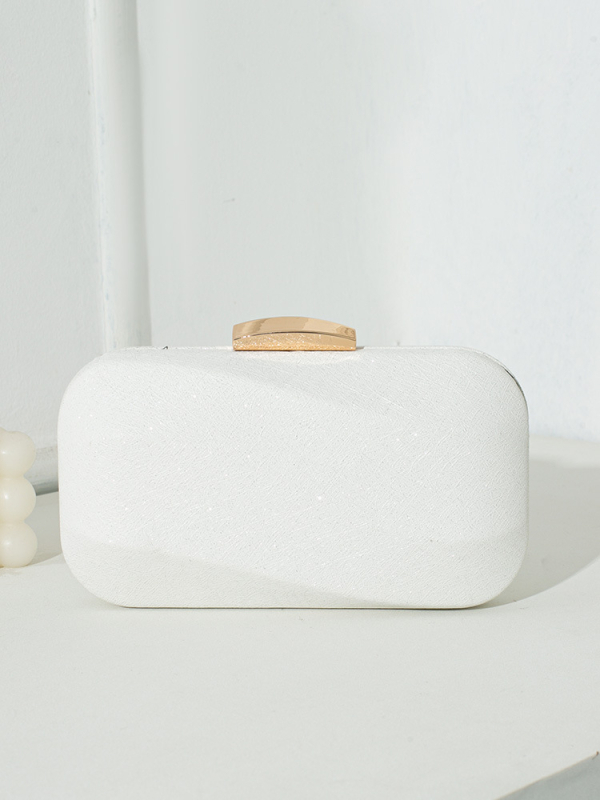 Mu Mu PU clutch torba, vodoravni kvadratni oblik, otvoreno gornje, gradska jednostavnost, džep za mobitel