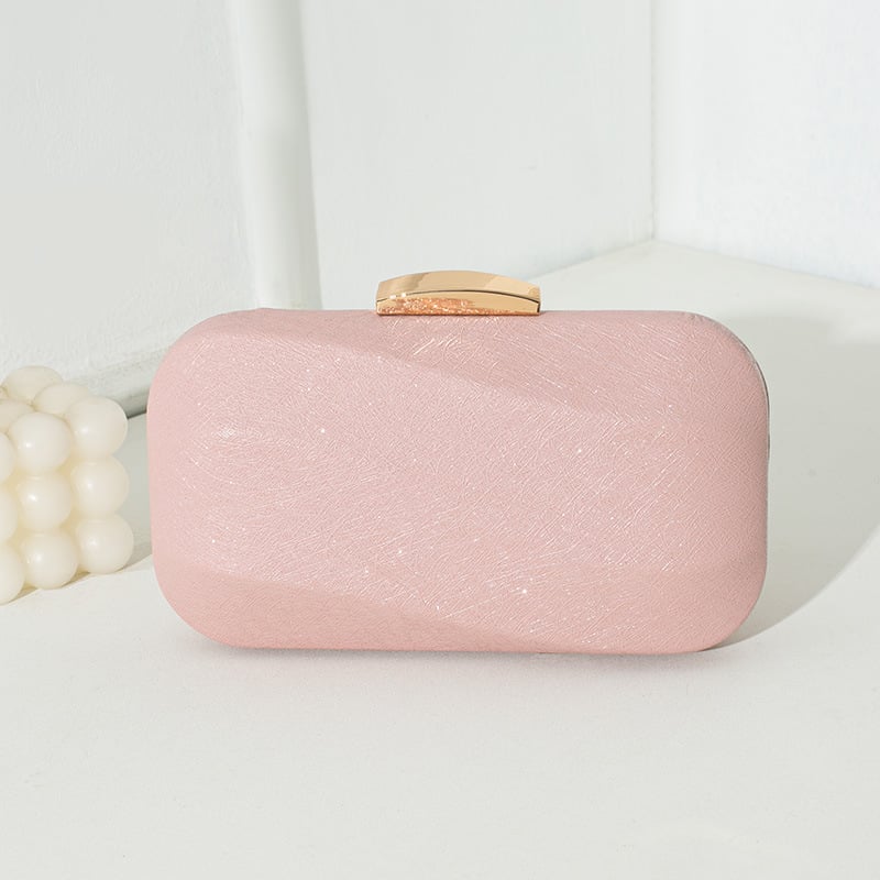 Mu Mu PU clutch torba, vodoravni kvadratni oblik, otvoreno gornje, gradska jednostavnost, džep za mobitel