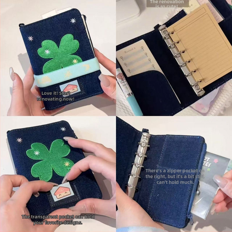 QITA zápisník s výmennými listami, papier z nerafinovanej drevnej buničiny, 40 g/m², 1–50 strán