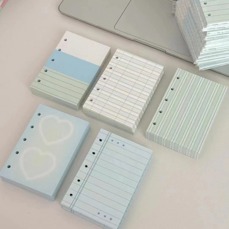 QITA bilježnica s rastavljivim listovima, papir od sirove drvene pulpe, 40 g/m², 1–50 stranica