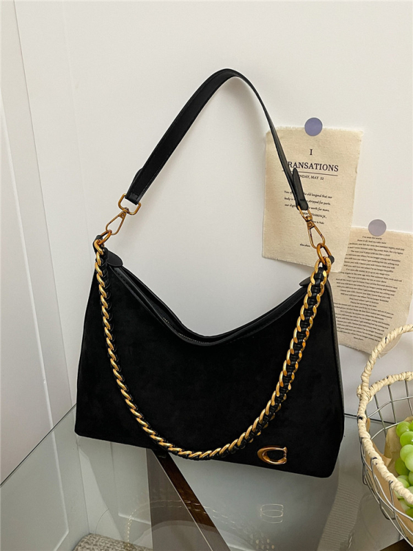 Torba za ramena sa zatvaračem, vertikalno kvadratnog oblika, poliesterska tkanina, unutarnji džep sa zatvaračem i džep za dokumente