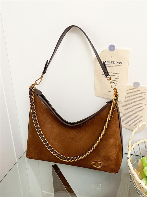 Torba za ramena sa zatvaračem, vertikalno kvadratnog oblika, poliesterska tkanina, unutarnji džep sa zatvaračem i džep za dokumente