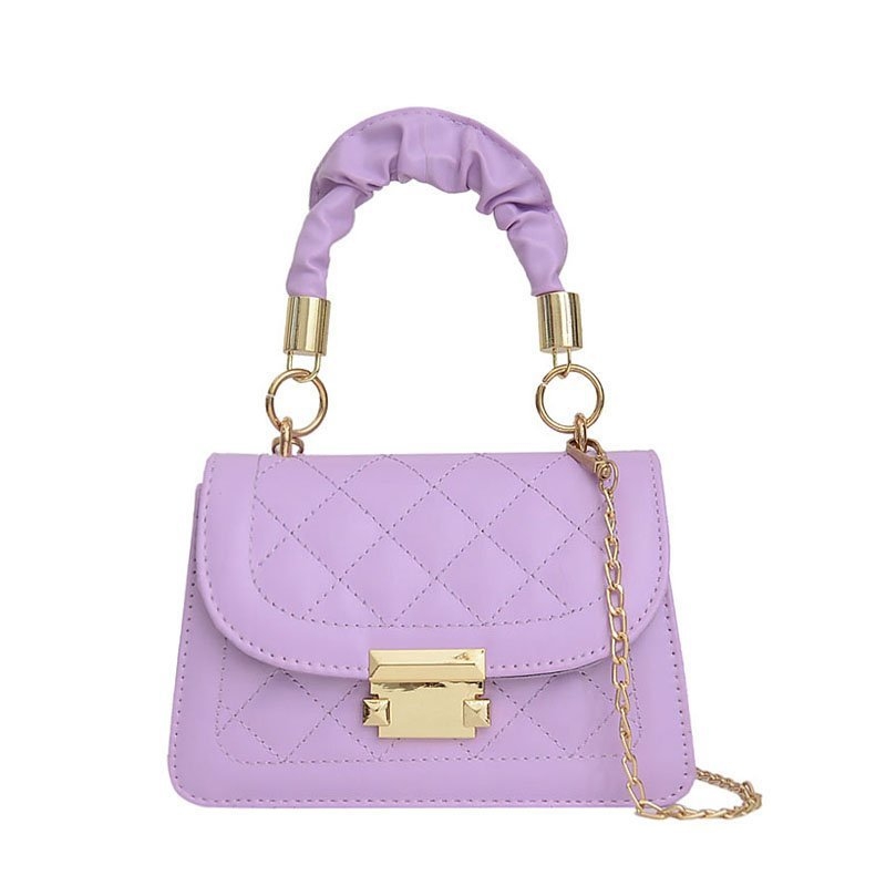PU crossbody torbica, ulični stil, mala kvadratna torba, horizontalnog oblika