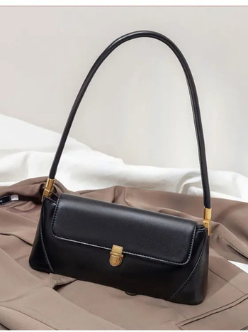 PU horizontalno kvadratna crossbody torba s poklopcem, zatvara otvorenje, skriveni džep sa zatvaračem