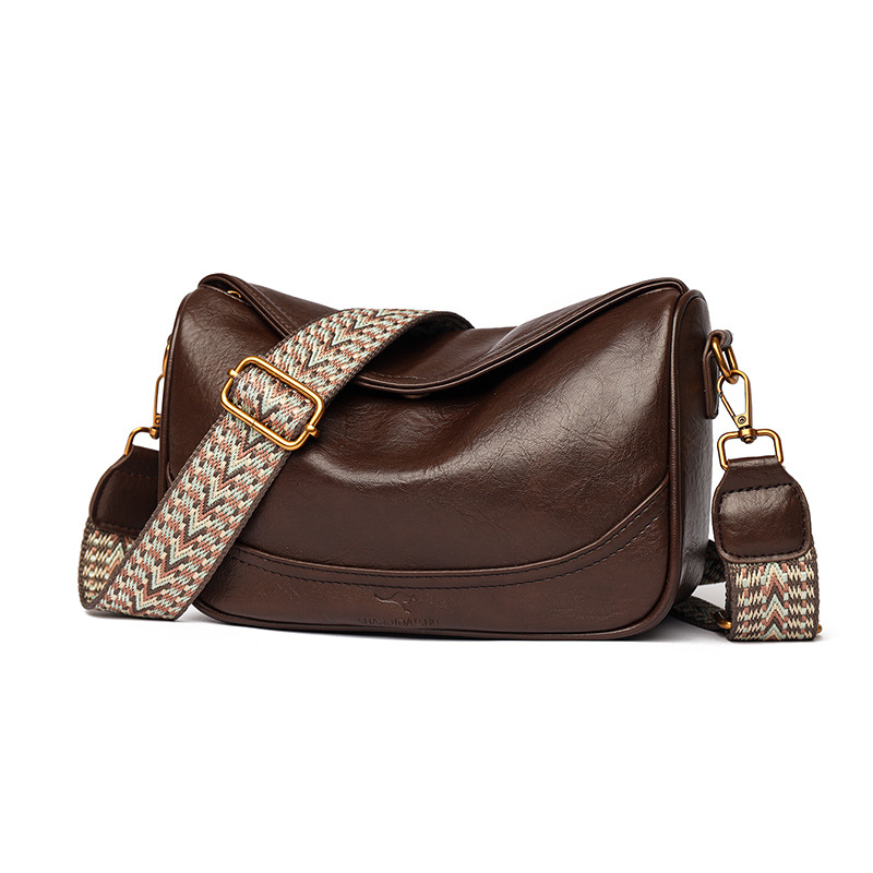 Jesensko-zimska retro torba za žene velikog kapaciteta, model 2025, crossbody torba preko ramena, moderna