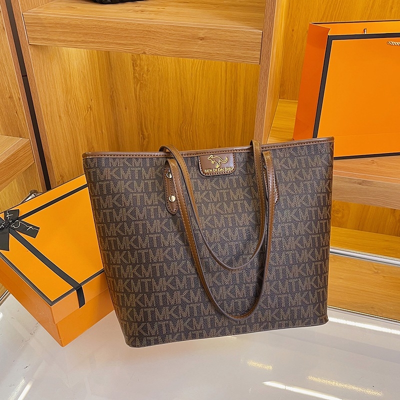 PU Tote torba – gradski minimalistički stil, zip, poliester podstava, vodoravni kvadratni oblik