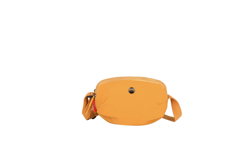 Najlon torbica za crossbody, street-fashion stil, dumpling oblik, zatvaranje na zip, džep za mobitel