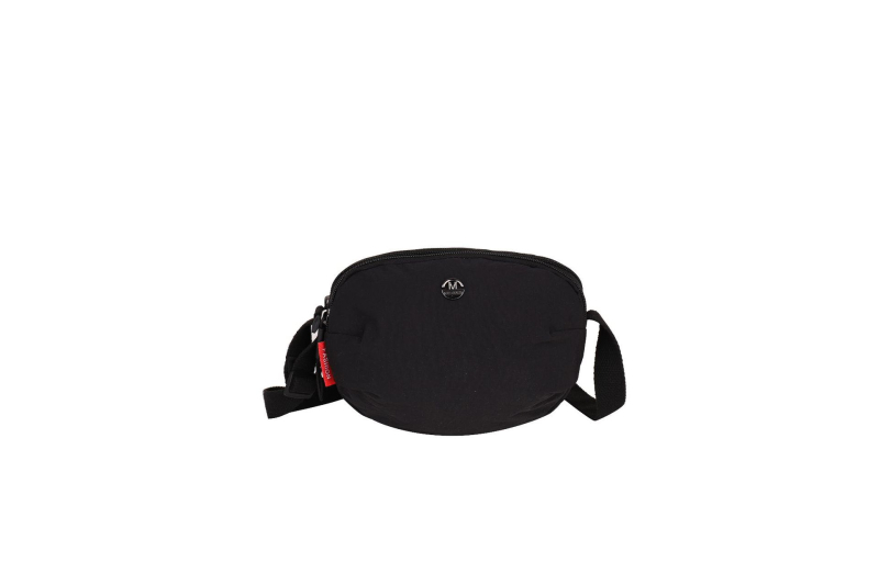 Najlon torbica za crossbody, street-fashion stil, dumpling oblik, zatvaranje na zip, džep za mobitel
