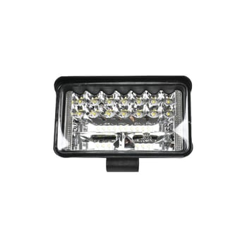 LED széles látószögű munka lámpa teherautók és terepjárók számára, 12/24V, 30W, 15000 lm, 3000K, alumíniumötvözet