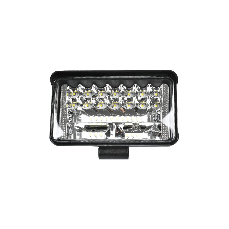 LED széles látószögű munka lámpa teherautók és terepjárók számára, 12/24V, 30W, 15000 lm, 3000K, alumíniumötvözet