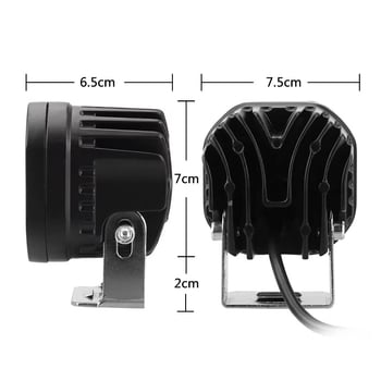 LED munkalámpa terepjárókhoz 40W, 12-80V, 4000lm, 50000h