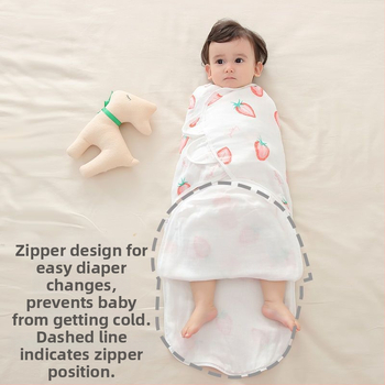 Swaddle deka za bebe s uzorkom životinja, za uzrast 1–3 godine, proljeće 2025