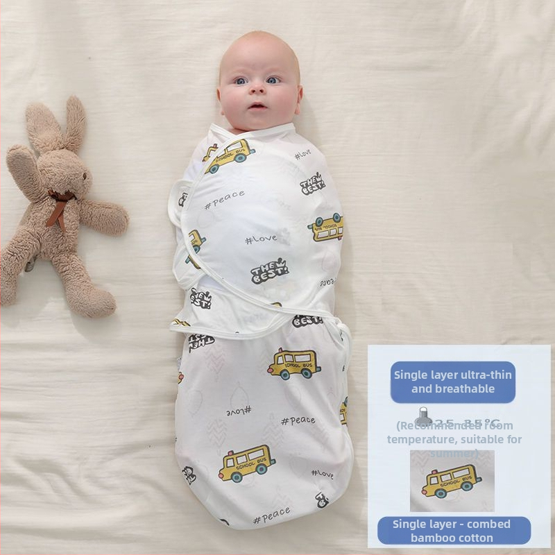 Swaddle deka za bebe s uzorkom životinja, za uzrast 1–3 godine, proljeće 2025