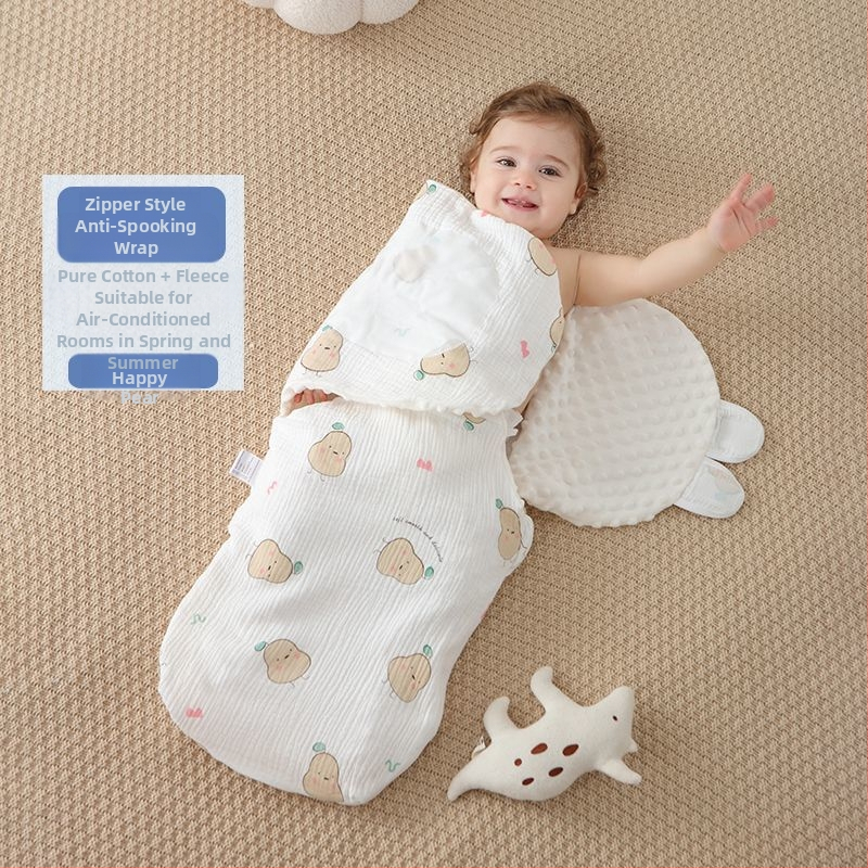 Swaddle deka za bebe s uzorkom životinja, za uzrast 1–3 godine, proljeće 2025