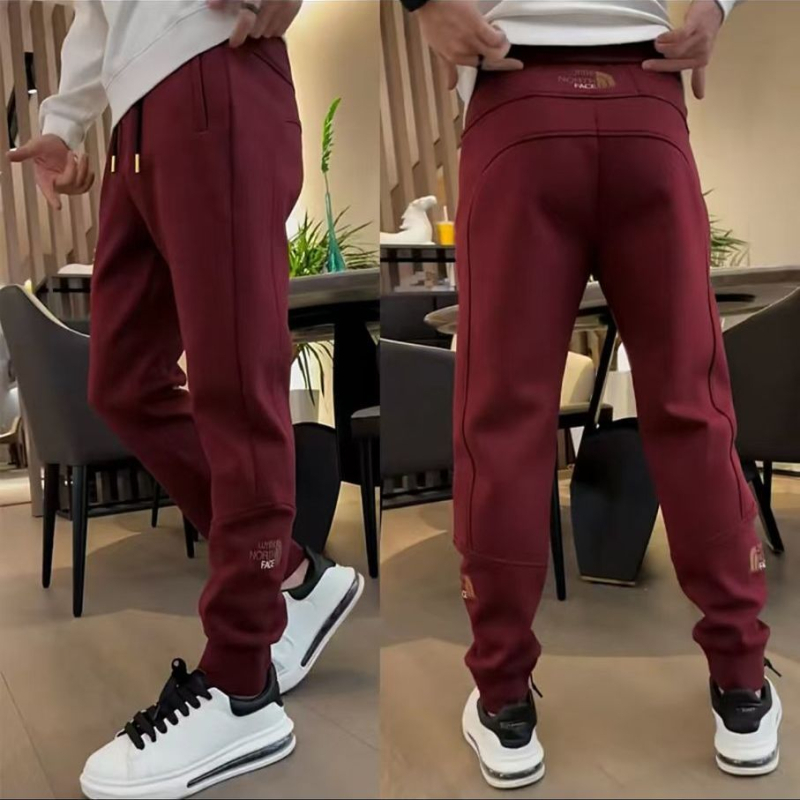 Muške sport hlače od baršuna Cupro, Slim-Fit, ravni kroj, duge