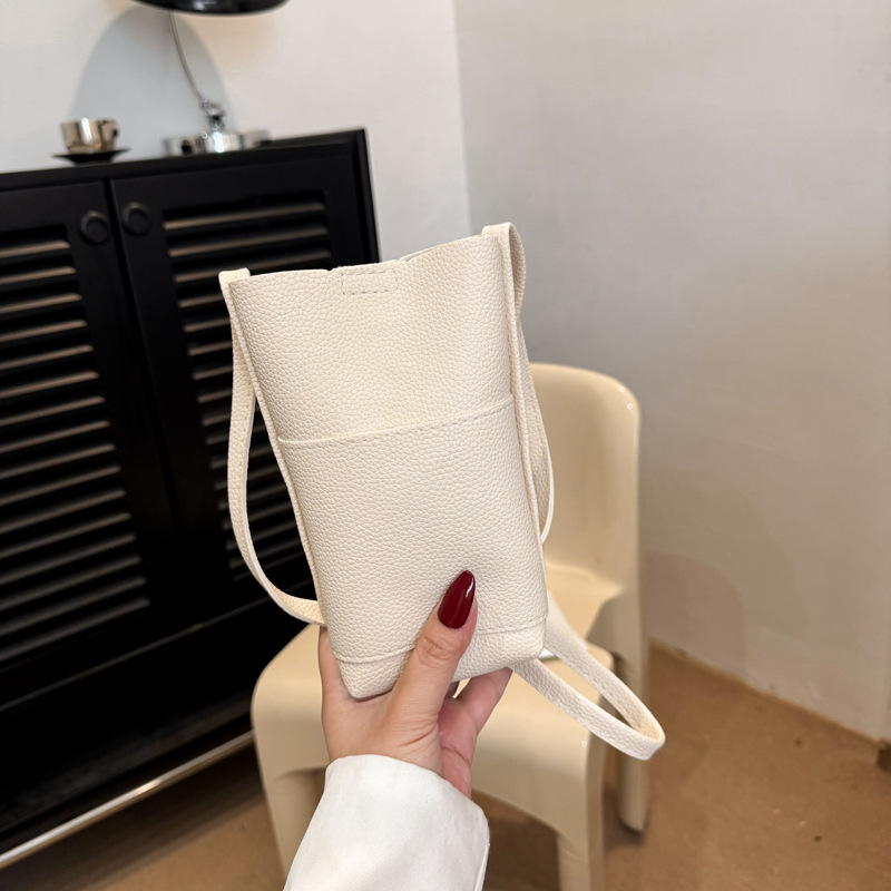 PU crossbody torba za mobitel, street fashion stil, horizontalni kvadratni oblik, magnetska kopča, unutarnji ID džep
