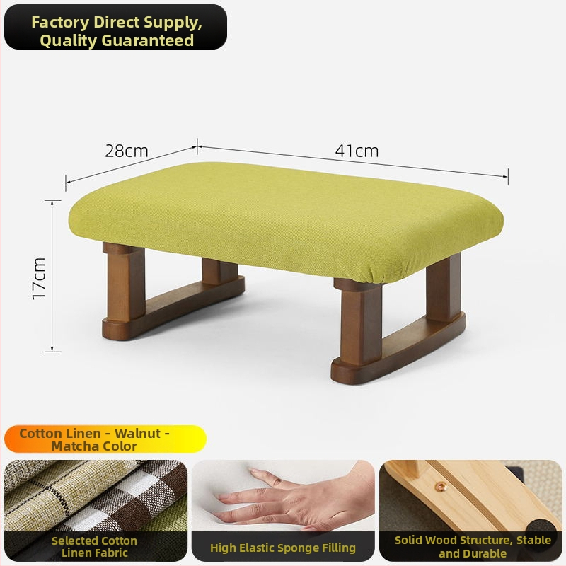 Fa lábtartó, japán stílusú, multifunkcionális, gyerekeknek, felnőtteknek és időseknek