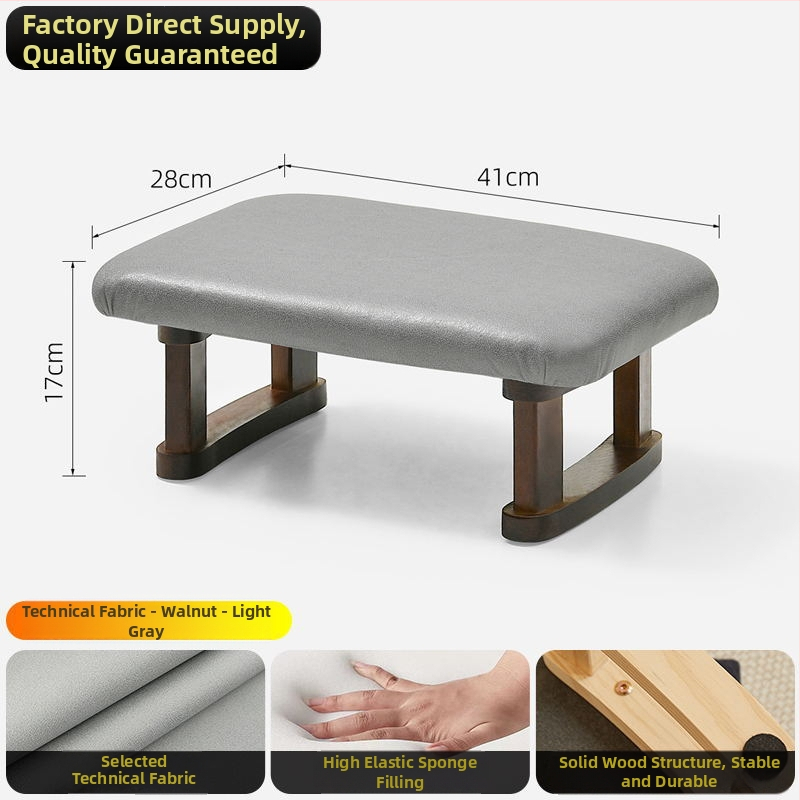 Fa lábtartó, japán stílusú, multifunkcionális, gyerekeknek, felnőtteknek és időseknek