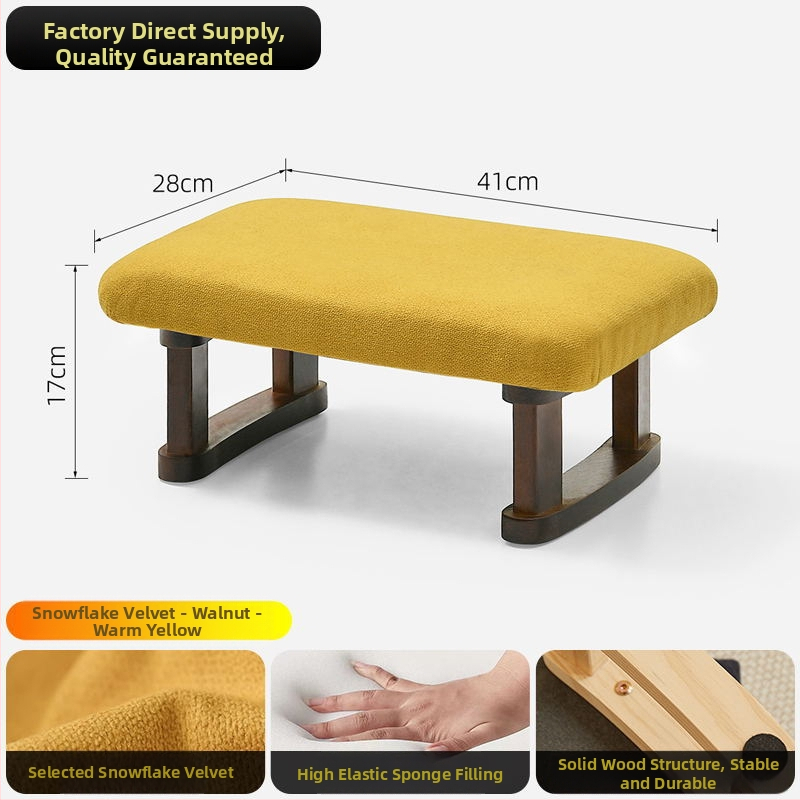 Fa lábtartó, japán stílusú, multifunkcionális, gyerekeknek, felnőtteknek és időseknek